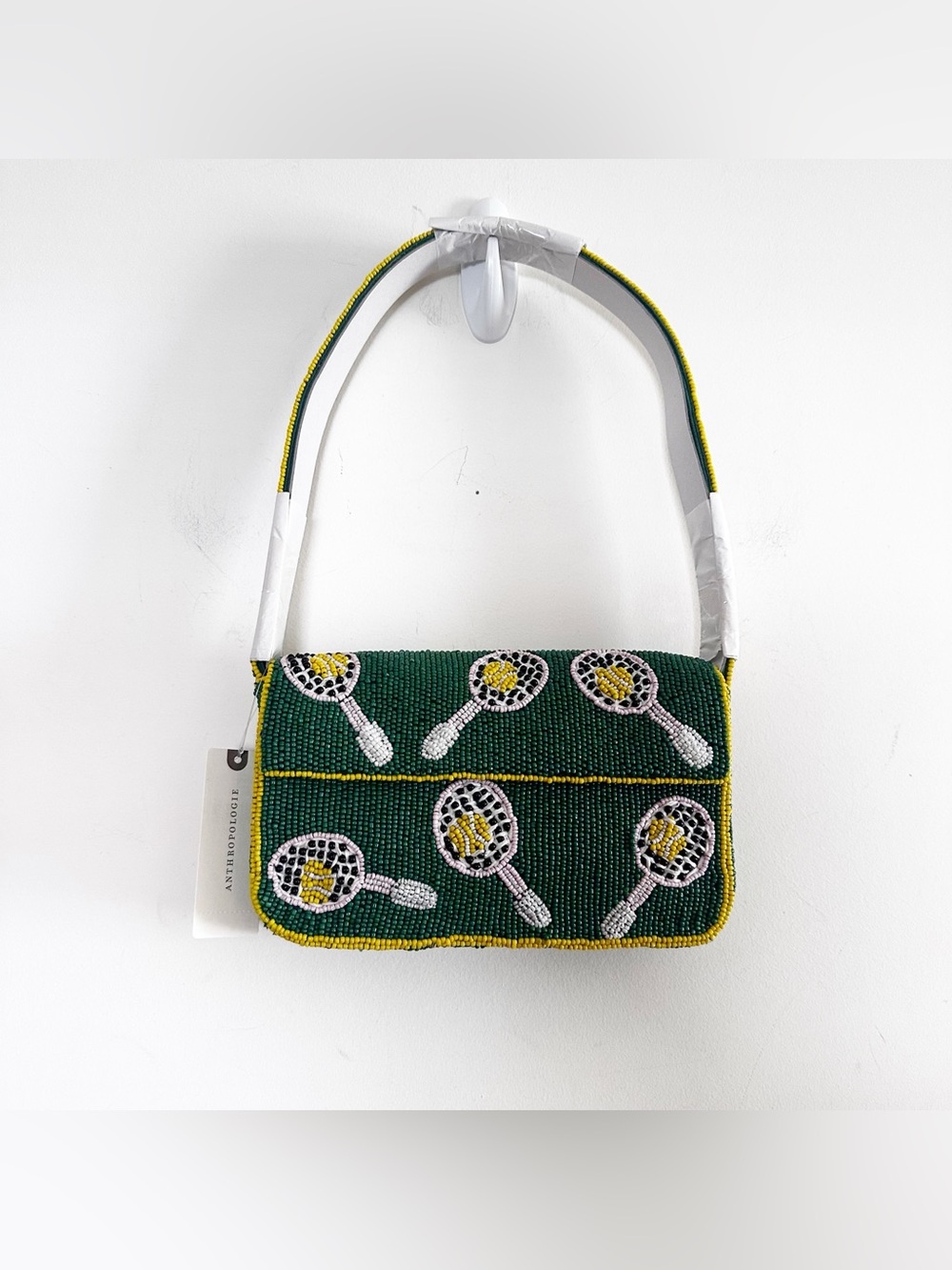 Anthropologie The Fiona Beaded Bag: Icon Edition Tennis - Picture 5 of 7